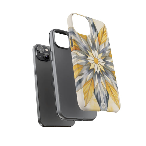 Sunshine Bloom Mosaic - Impact Resistant Phone Case